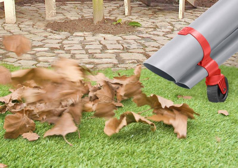 SKIL 0796 Elektro F0150796AA Laubbläser, Laubhäcksler, Laubsauger fahrbar, Tragegurt 230 V