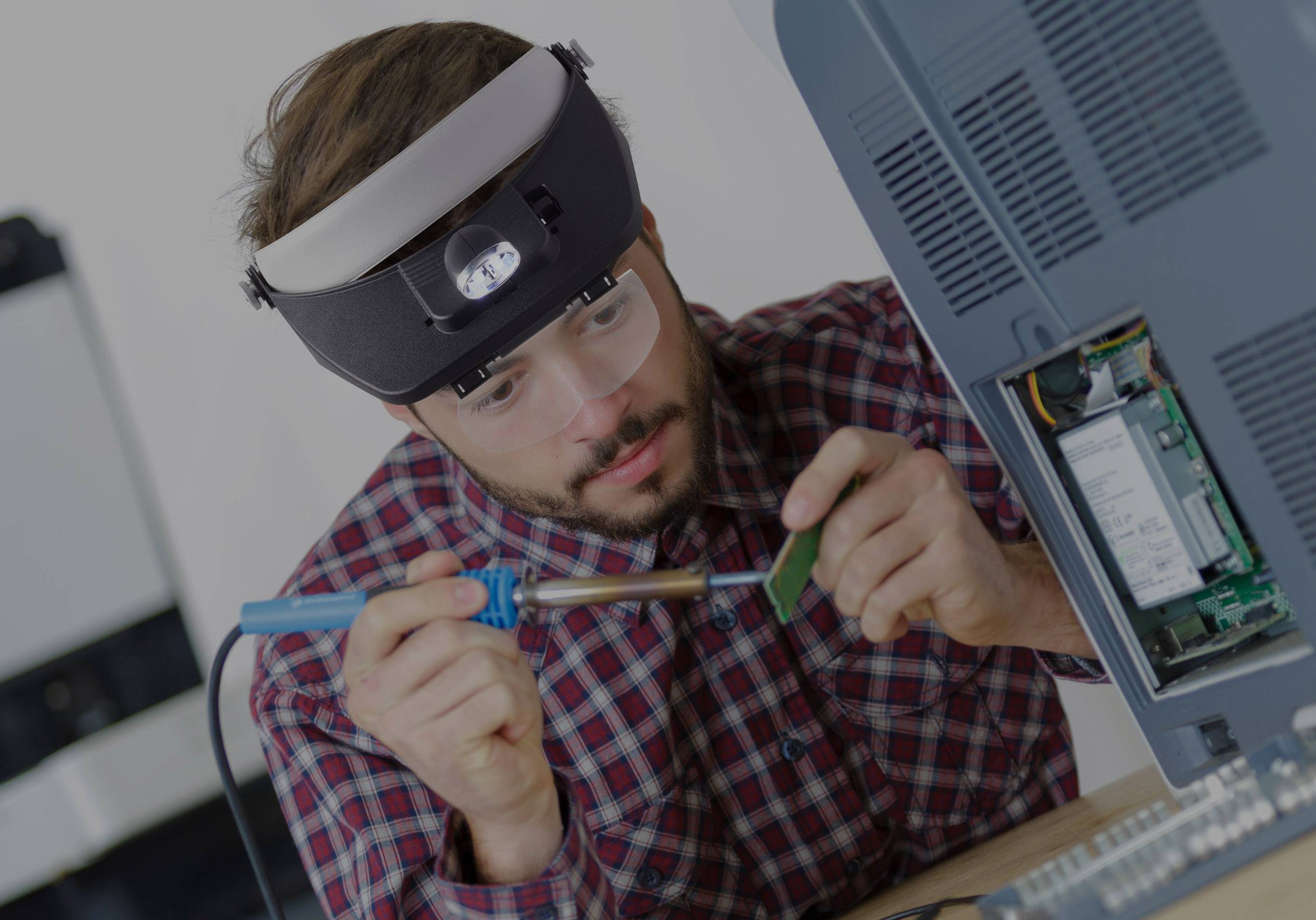 TOOLCRAFT TO-5137803 Kopflupe mit LED-Beleuchtung Vergrößerungsfaktor: 1.2 x, 1.8 x, 2.5 x, 3.5 x Linsengröße: (L x B) 102mm