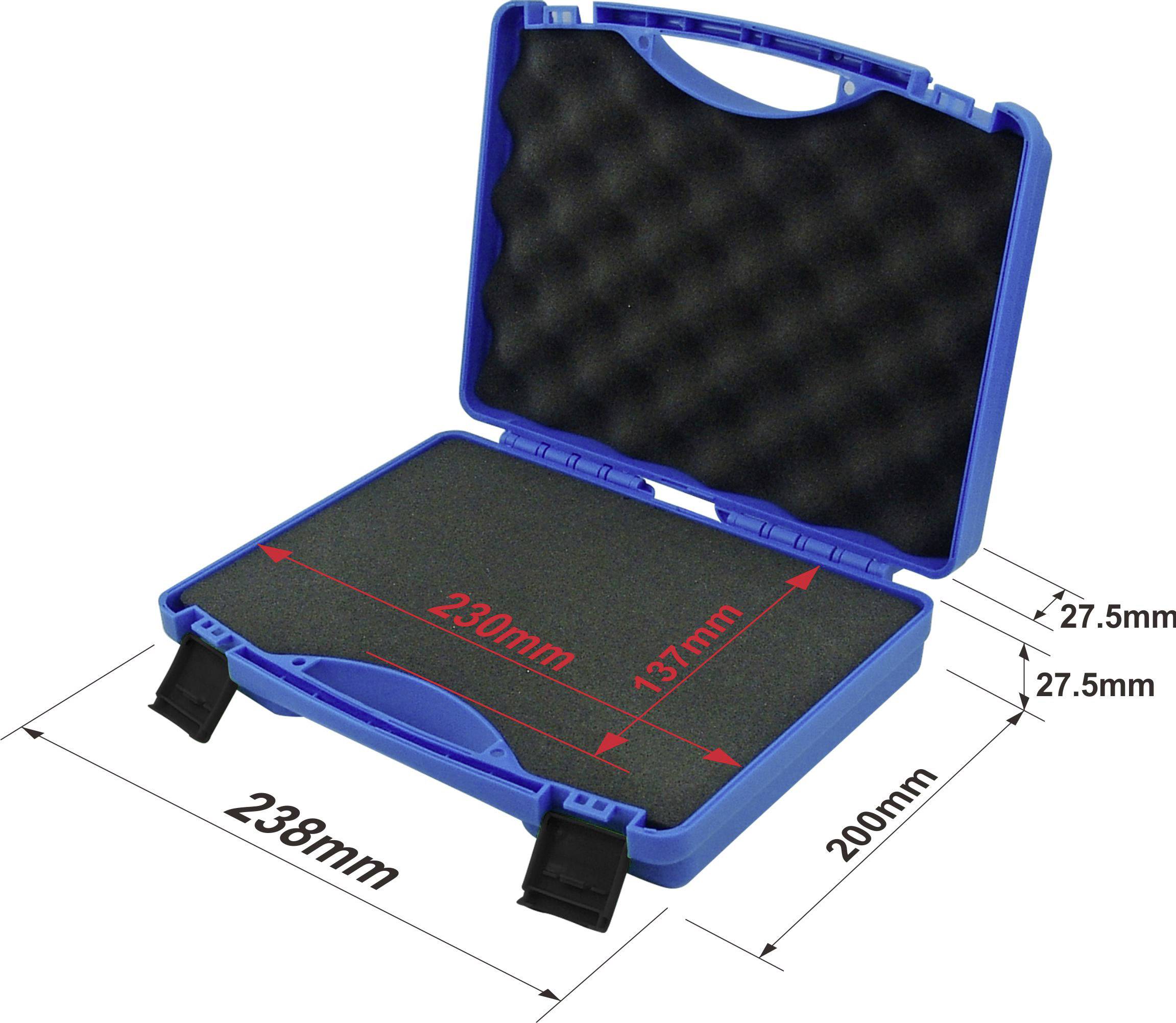 TOOLCRAFT TO-7565046 Universal Werkzeugkoffer unbestückt (L x B x H) 240 x 200 x 55mm