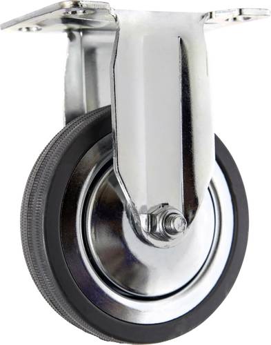 TO-5137932 Bockrolle mit Anschraubplatte 100mm Gummi