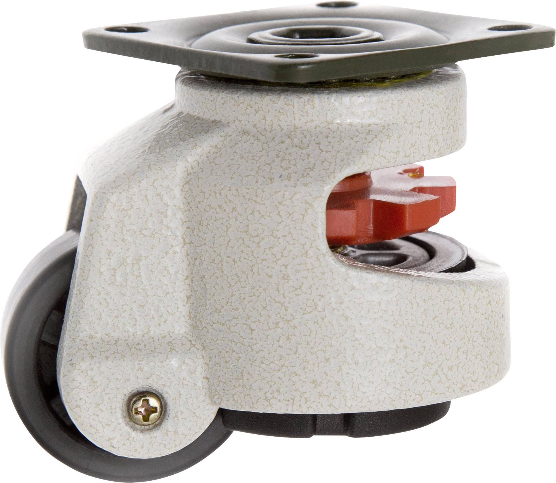TOOLCRAFT TO-5137962 Lenkrolle 50mm nivelierbar mit Anschraubplatte Tragfähigkeit (max.): 250kg