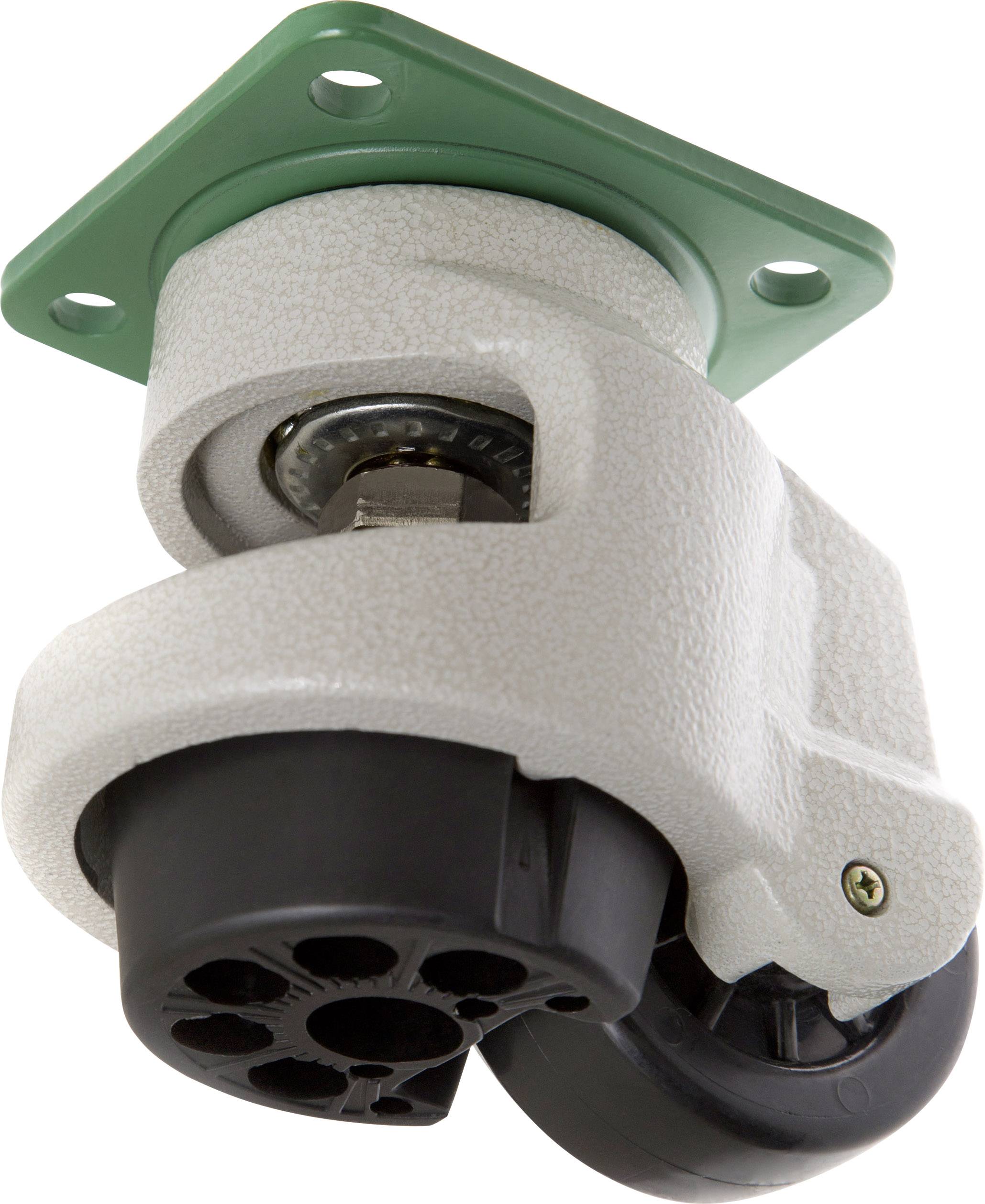 TOOLCRAFT TO-5137971 Lenkrolle 73mm nivelierbar mit Anschraubplatte Tragfähigkeit (max.): 1000kg