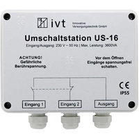 IVT Umschaltstation US-16 3600 VA 400034 160mm x 145mm x 77mm Passend für Modell (Wechselrichter):Universal IVT Umschaltstation US-16 3600 VA 400034 160mm x 145mm x 77mm Passend für Modell (Wechselrichter):Universal