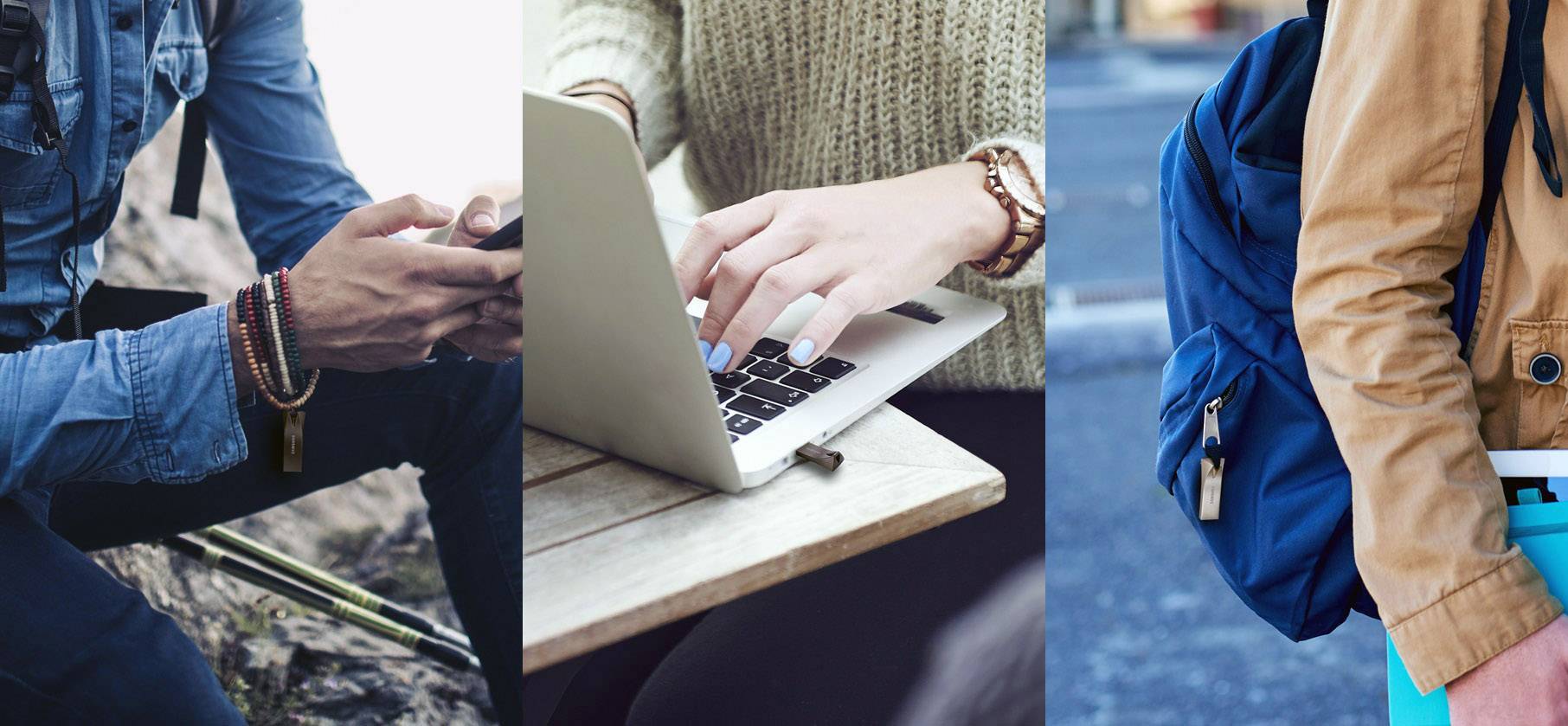 Samsung BAR Plus USB-Stick 128 GB Silber MUF-128BE3/EU USB-A (USB 3.2 Gen 2)