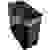 Phanteks Eclipse P300 Midi-Tower PC-Gehäuse Schwarz, Weiß 1 vorinstallierter Lüfter, Seitenfenster