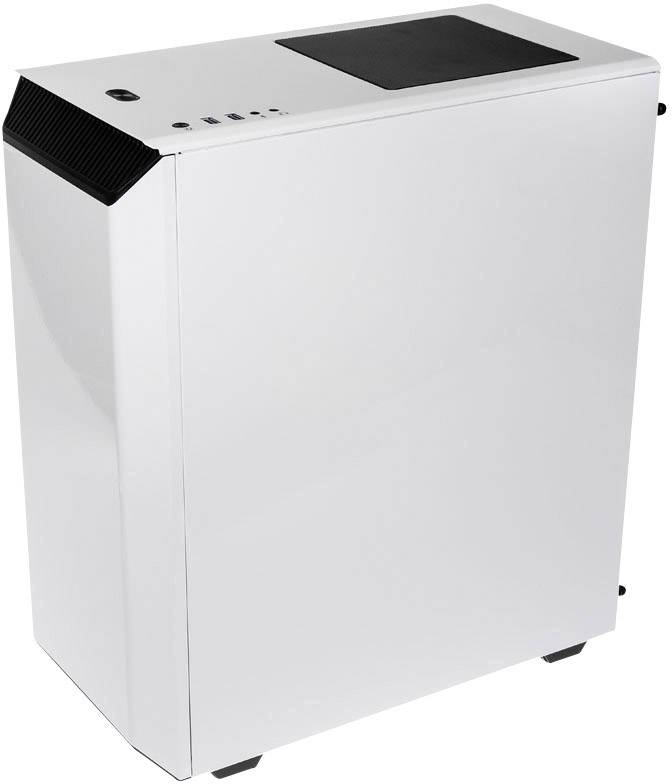 Phanteks Eclipse P300 Midi-Tower PC-Gehäuse Weiß 1 vorinstallierter Lüfter, Seitenfenster