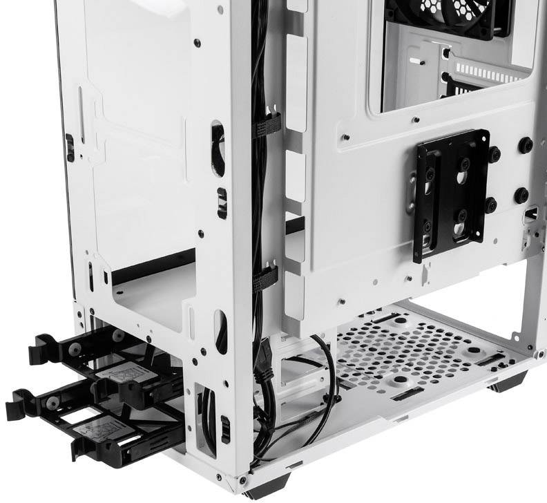 Phanteks Eclipse P300 Midi-Tower PC-Gehäuse Weiß 1 vorinstallierter Lüfter, Seitenfenster