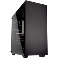 Kolink Stronghold Midi-Tower PC-Gehäuse Schwarz 2 vorinstallierte Lüfter, Seitenfenster, Staubfilte Kolink Stronghold Midi-Tower PC-Gehäuse Schwarz 2 vorinstallierte Lüfter, Seitenfenster, Staubfilte