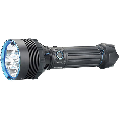 OLight X9R Marauder LED Taschenlampe Große Reichweite, verstellbar, mit Koffer akkubetrieben 6400lm 27h 1855g