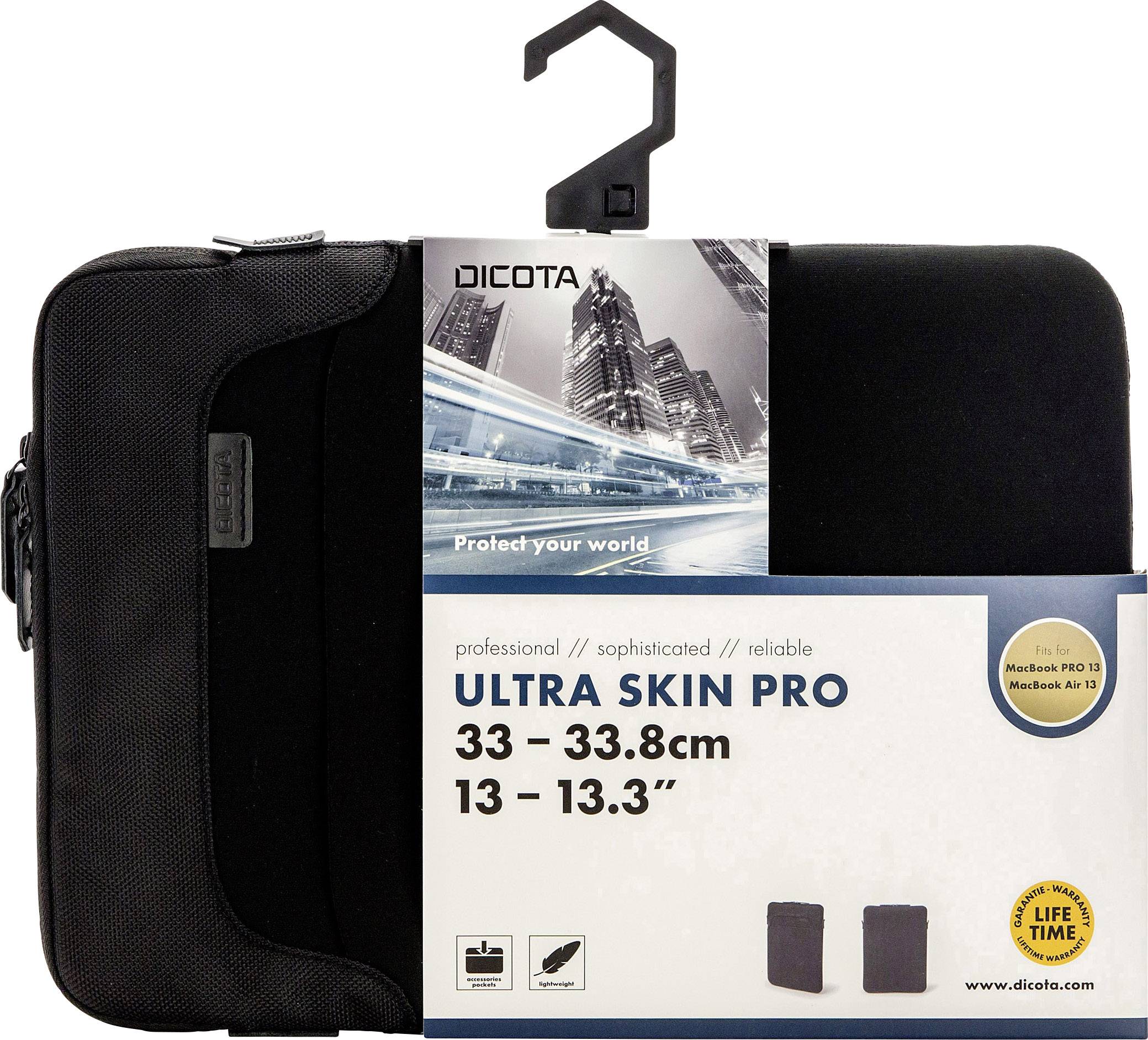 Dicota Notebook Hülle Ultra Skin PRO 13-13.3 Passend für maximal: 33,8 cm (13,3") Schwarz