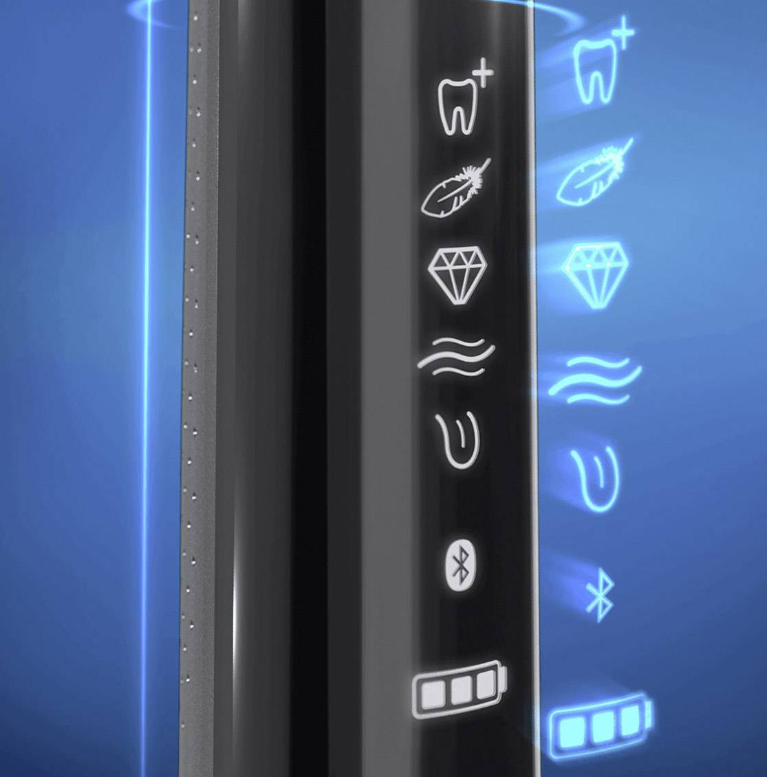 Oral-B Genius 9000 Elektrische Zahnbürste Rotierend/Oszilierend/Pulsieren Schwarz