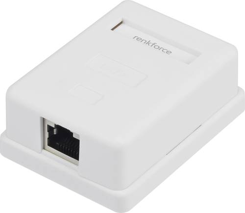 Renkforce Netzwerkdose Aufputz CAT 5e 1 Port