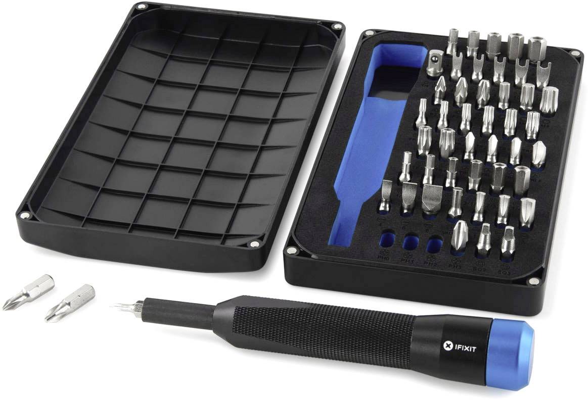 iFixit Mahi Driver Kit EU145391 Bit-Set 48teilig Schlitz, Kreuzschlitz Phillips, Innen-Sechskant, Kreuzschlitz Pozidriv, Spanner, Innen-Vierkant