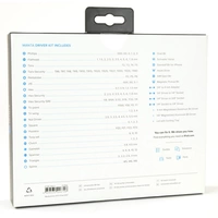IFixit Manta Kit EU145392 Bit-Set 112teilig Schlitz, Kreuzschlitz Pozidriv, Kreuzschlitz Phillips, Pentalobe, Innen-Sechskant IFixit Manta Kit EU145392 Bit-Set 112teilig Schlitz, Kreuzschlitz Pozidriv, Kreuzschlitz Phillips, Pentalobe, Innen-Sechskant