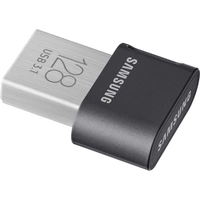 Samsung FIT Plus USB-Stick Anthrazit MUF-128AB/EU USB-A (USB 3.2 Gen 2) Samsung FIT Plus USB-Stick Anthrazit MUF-128AB/EU USB-A (USB 3.2 Gen 2)