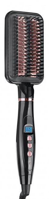 VitalMaxx Glättungsbürste Schwarz, Roségold