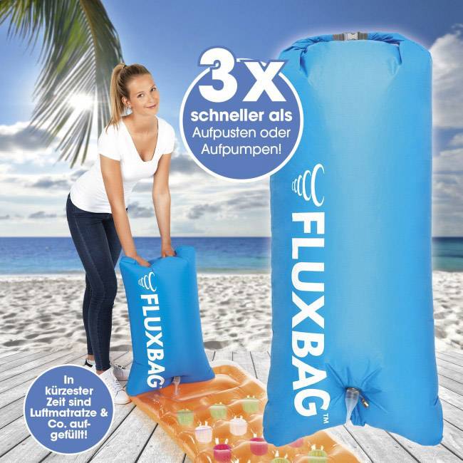 Fluxbag Luftpumpe blau