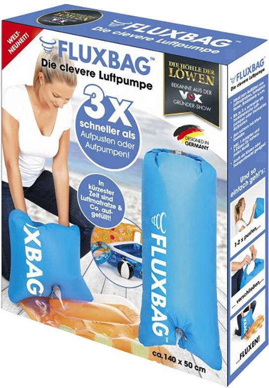 Fluxbag Luftpumpe blau