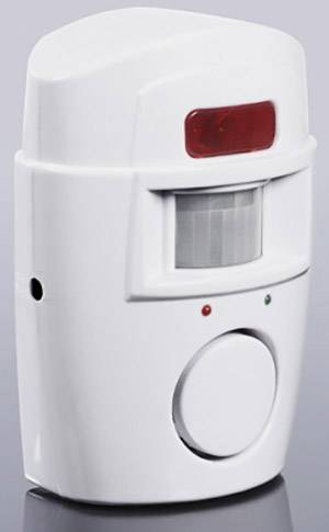 easymaxx Security 01913 Wand, Stand PIR-Bewegungsmelder 110 °  Weiß