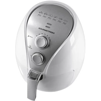 GourmetMaxx Fritteuse 1300 - 1500W Heißluft-Funktion Weiß GourmetMaxx Fritteuse 1300 - 1500W Heißluft-Funktion Weiß