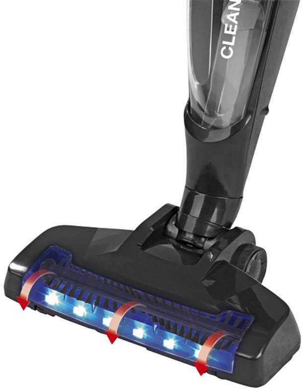 CleanMaxx Akku-Handstaubsauger 100W Schwarz, Blau