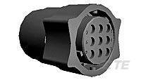 TE Connectivity 1445807-3 Rundstecker Stecker, gerade Gesamtpolzahl: 9 Serie (Rundsteckverbinder)