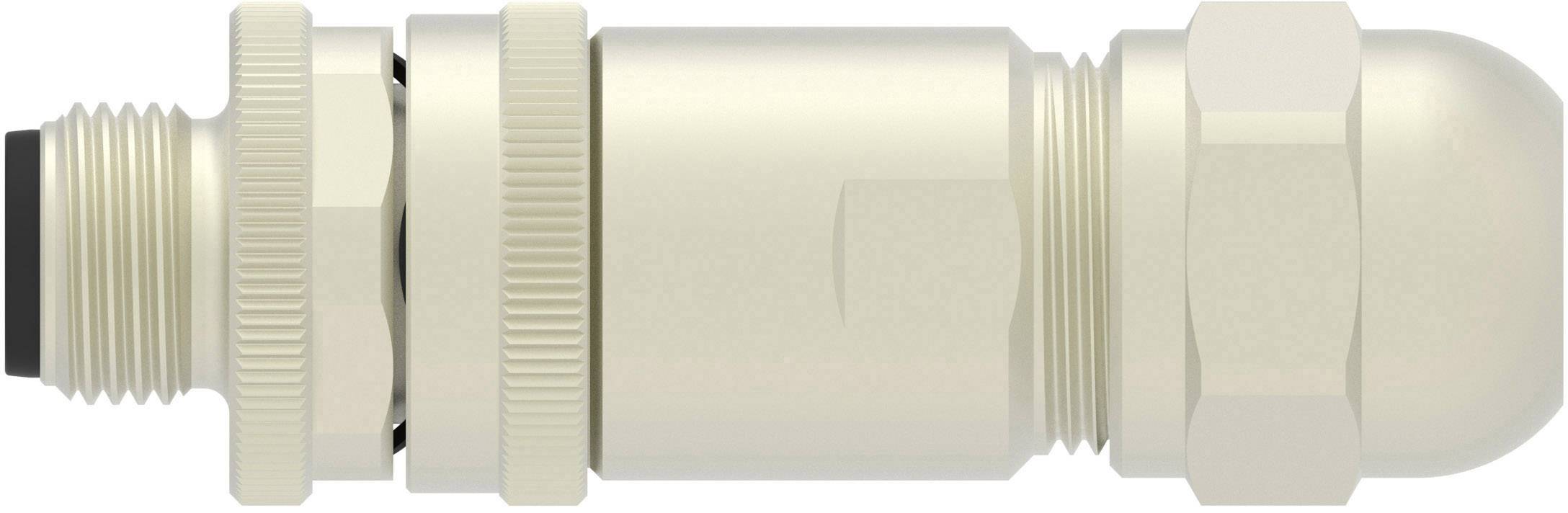 TE Connectivity T4111511051-000 Sensor-/Aktor-Steckverbinder, unkonfektioniert M12 Stecker, gerade Polzahl Sensoren: 5 1St.