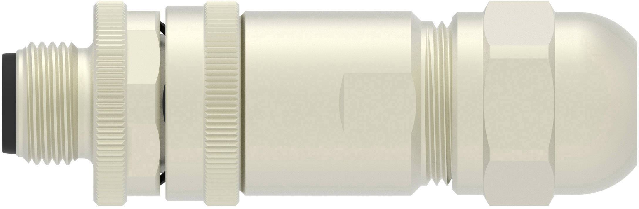 TE Connectivity T4111512051-000 Sensor-/Aktor-Steckverbinder, unkonfektioniert M12 Stecker, gerade Polzahl Sensoren: 5 1St.