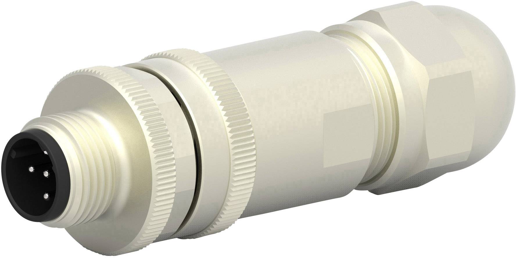 TE Connectivity T4111512051-000 Sensor-/Aktor-Steckverbinder, unkonfektioniert M12 Stecker, gerade