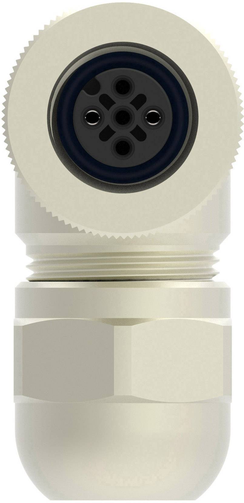 TE Connectivity T4112012021-000 Sensor-/Aktor-Steckverbinder, unkonfektioniert M12 Buchse, gewinkel