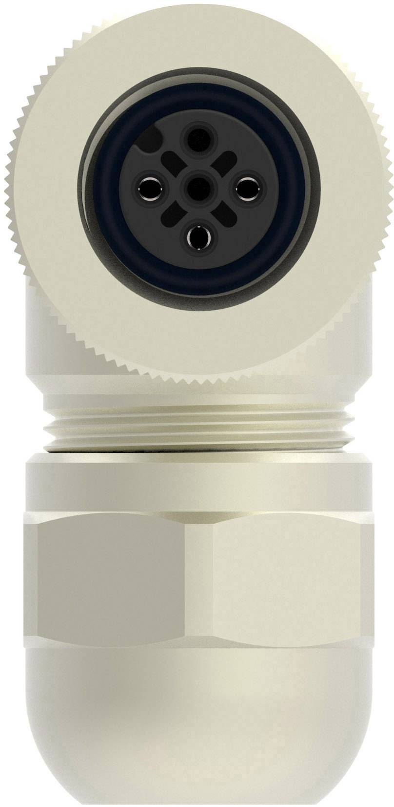 TE Connectivity T4112012031-000 Sensor-/Aktor-Steckverbinder, unkonfektioniert M12 Buchse, gewinkelt Polzahl Sensoren: 3 1St.