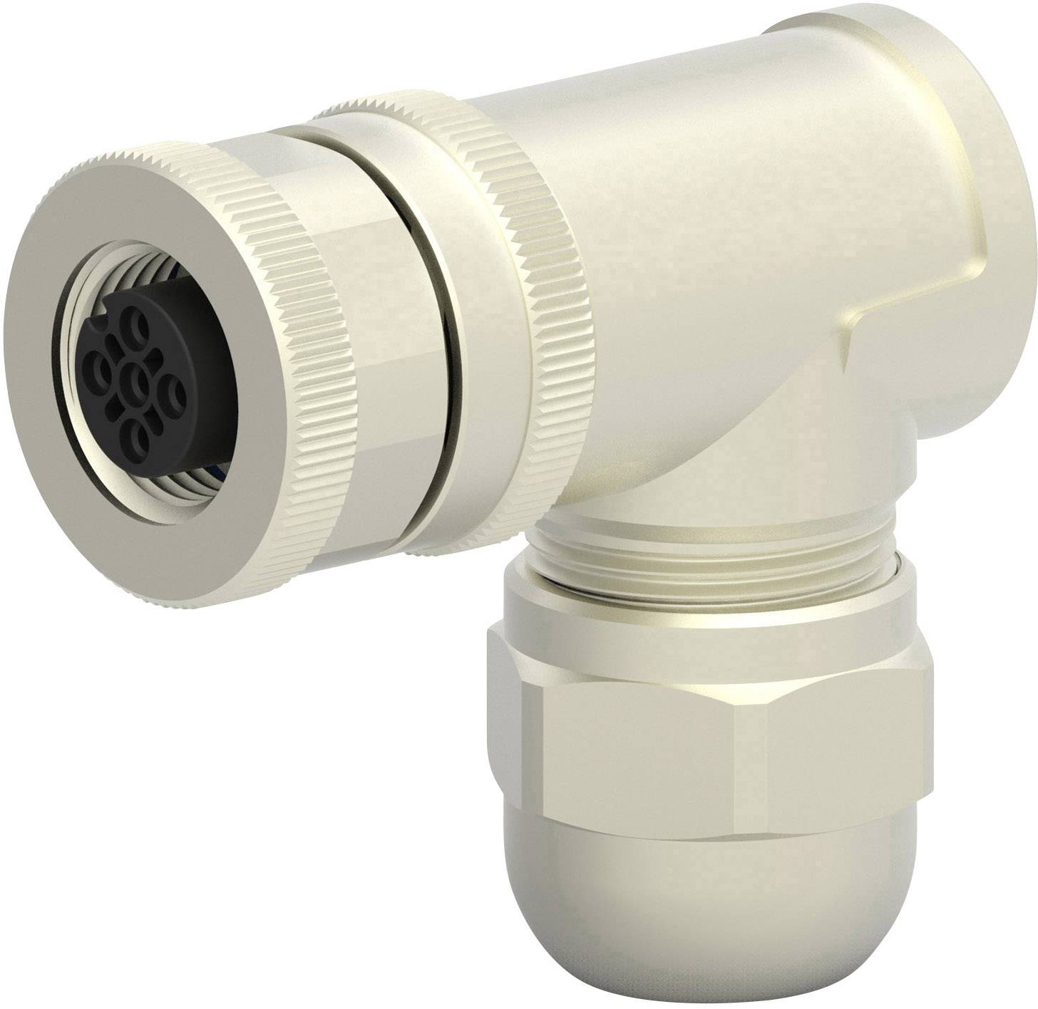 TE Connectivity T4112012031-000 Sensor-/Aktor-Steckverbinder, unkonfektioniert M12 Buchse, gewinkelt Polzahl Sensoren: 3 1St.