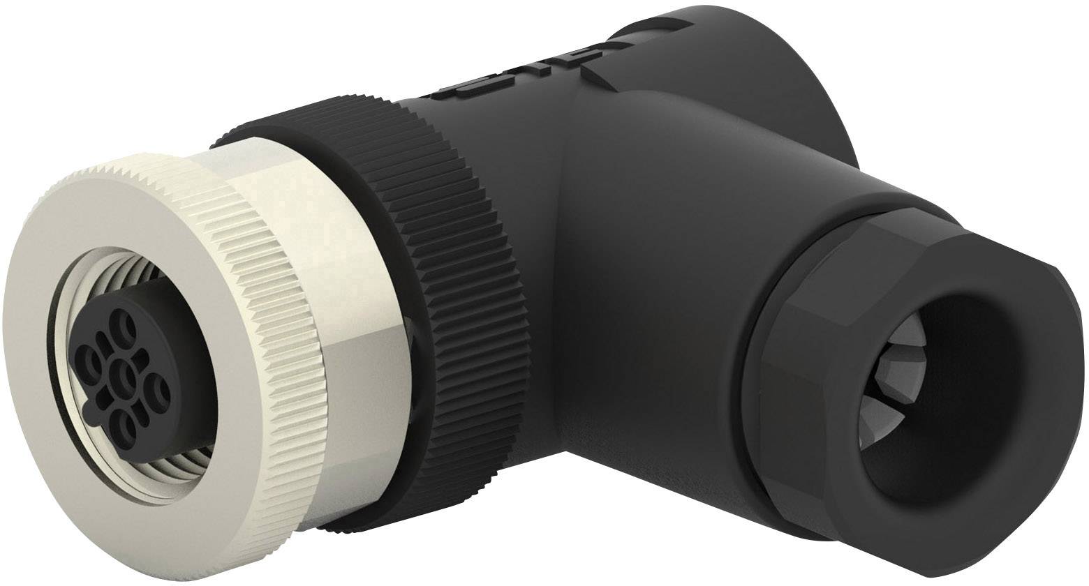 TE Connectivity T4112402041-000 Sensor-/Aktor-Steckverbinder, unkonfektioniert M12 Buchse, gewinkelt Polzahl Sensoren: 4 1St.