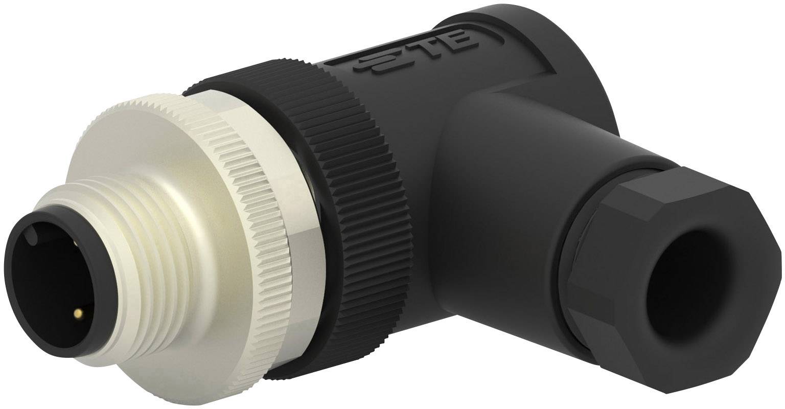 TE Connectivity T4113001031-000 Sensor-/Aktor-Steckverbinder, unkonfektioniert M12 Stecker, gewinkelt Polzahl Sensoren: 3 1St.
