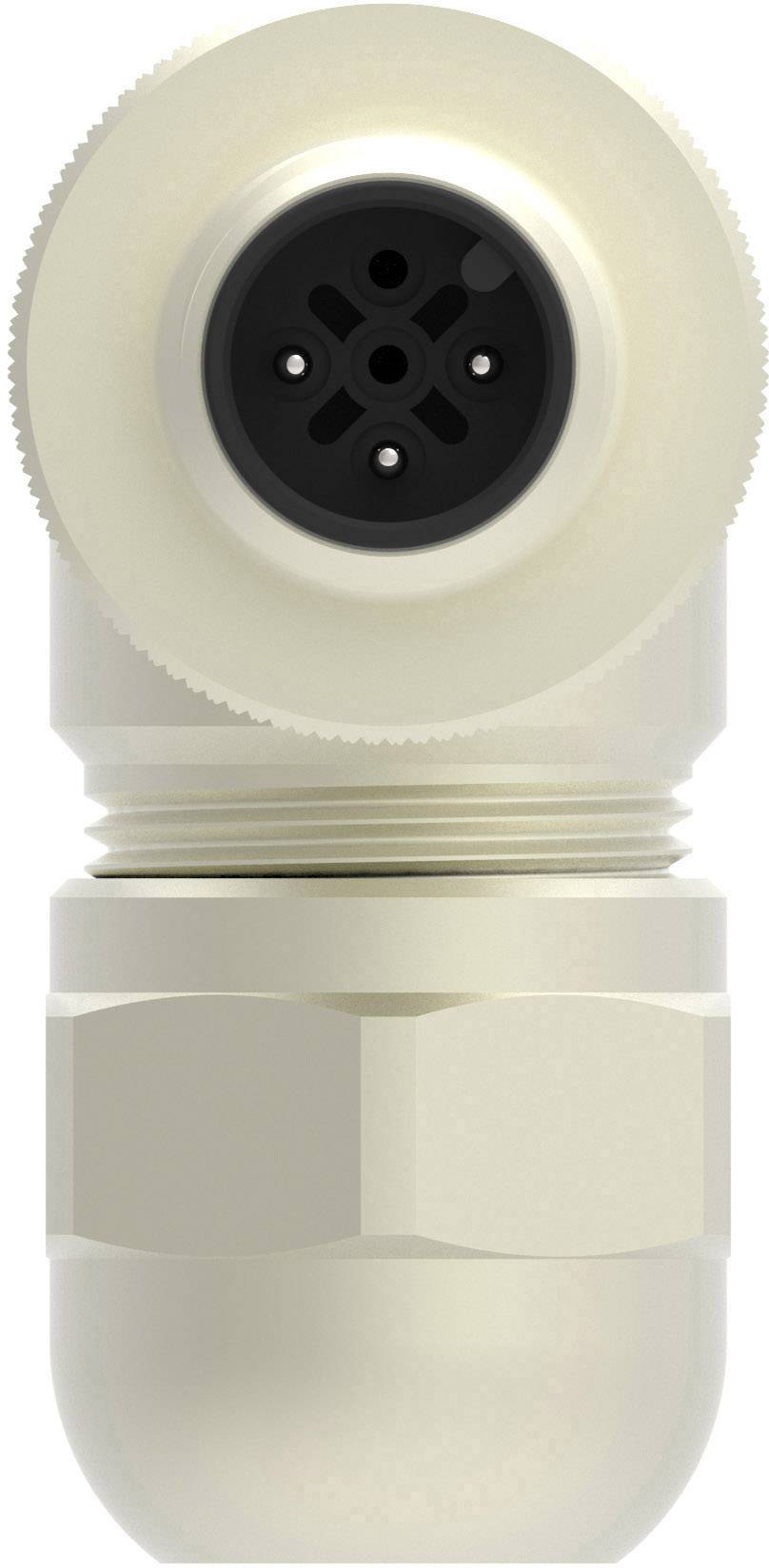 TE Connectivity T4113011031-000 Sensor-/Aktor-Steckverbinder, unkonfektioniert M12 Stecker, gewinkelt Polzahl Sensoren: 3 1St.