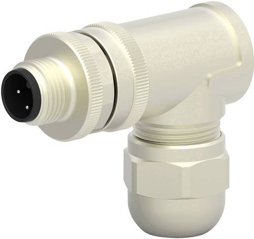TE Connectivity T4113011031-000 Sensor-/Aktor-Steckverbinder, unkonfektioniert M12 Stecker, gewinke