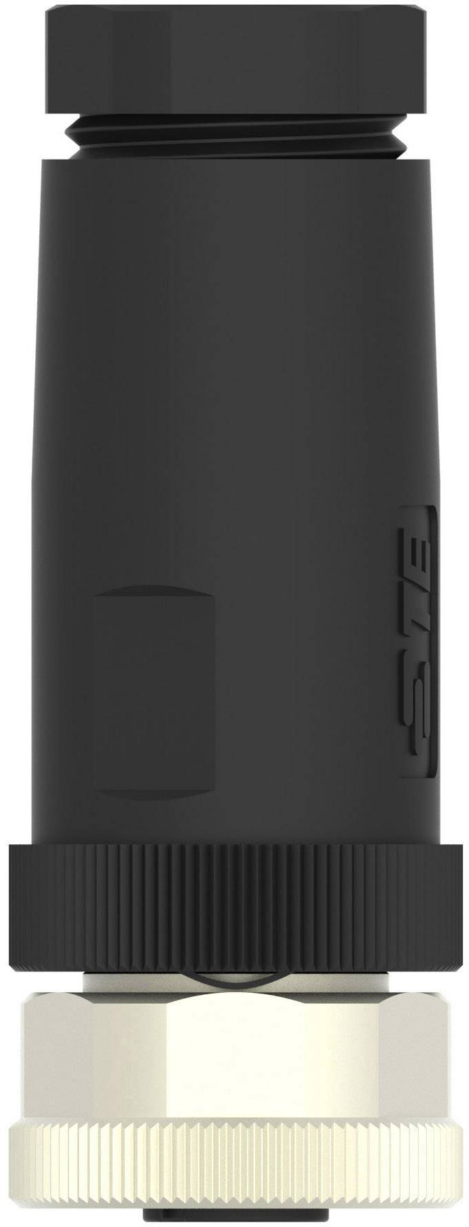 TE Connectivity T4110002041-000 Sensor-/Aktor-Steckverbinder, unkonfektioniert M12 Buchse, gerade Polzahl Sensoren: 4 1St.