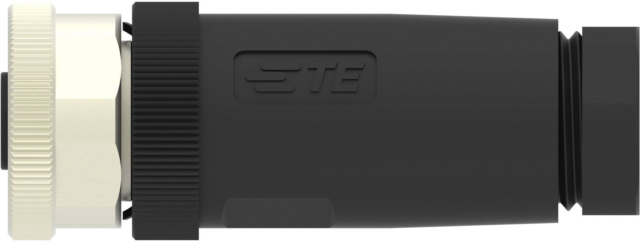 TE Connectivity T4110002041-000 Sensor-/Aktor-Steckverbinder, unkonfektioniert M12 Buchse, gerade Polzahl Sensoren: 4 1St.