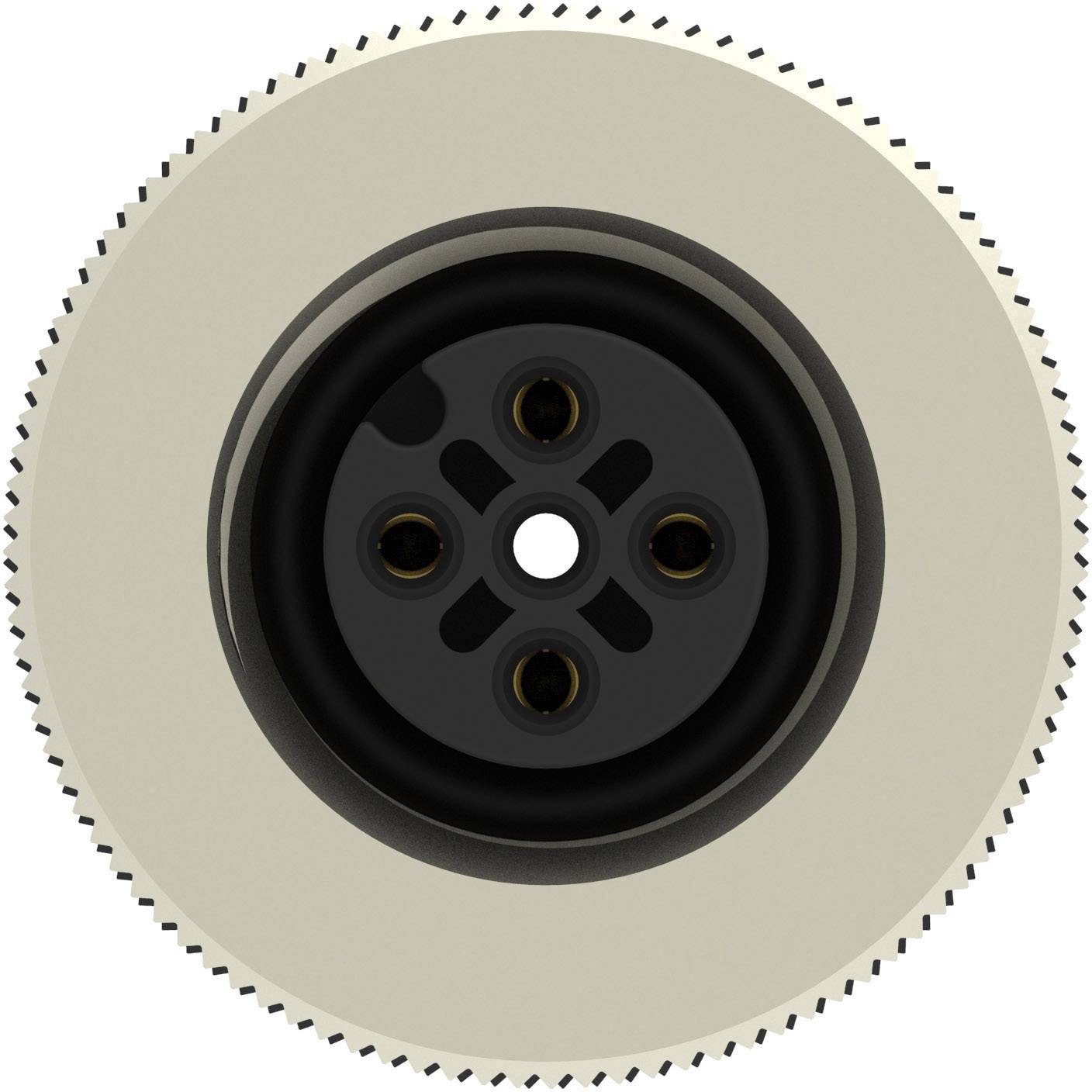 TE Connectivity T4110002041-000 Sensor-/Aktor-Steckverbinder, unkonfektioniert M12 Buchse, gerade Polzahl Sensoren: 4 1St.