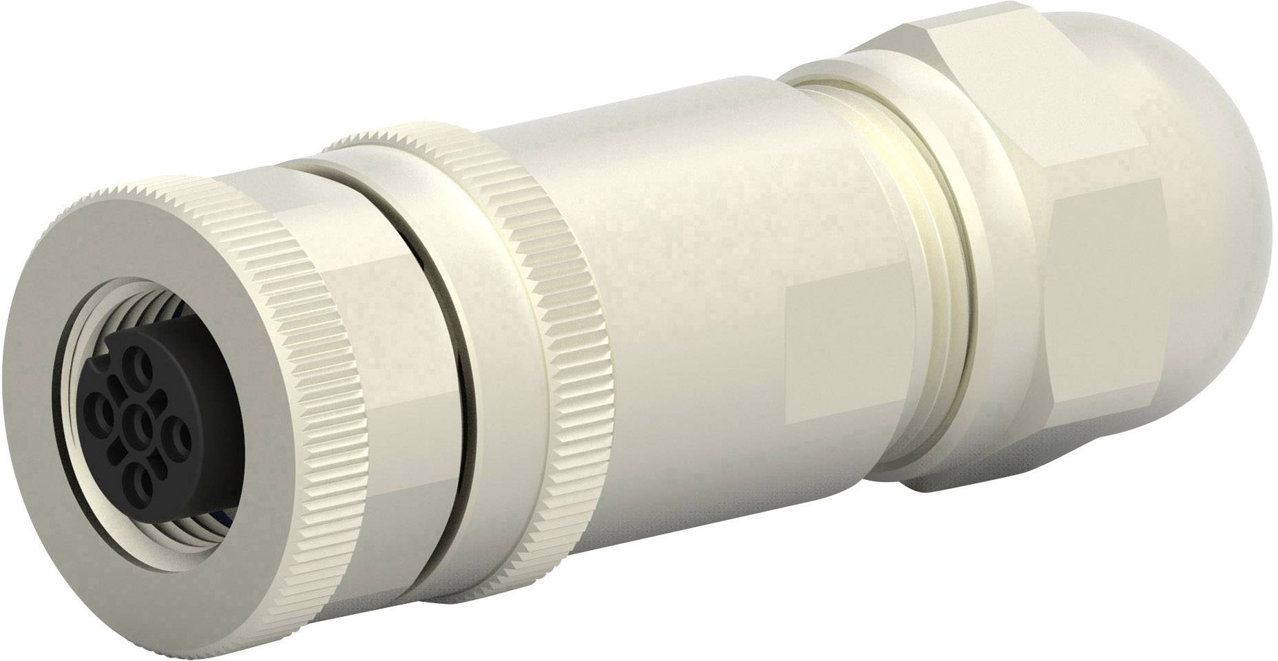 TE Connectivity T4110011051-000 Sensor-/Aktor-Steckverbinder, unkonfektioniert M12 Buchse, gerade Polzahl Sensoren: 5 1St.