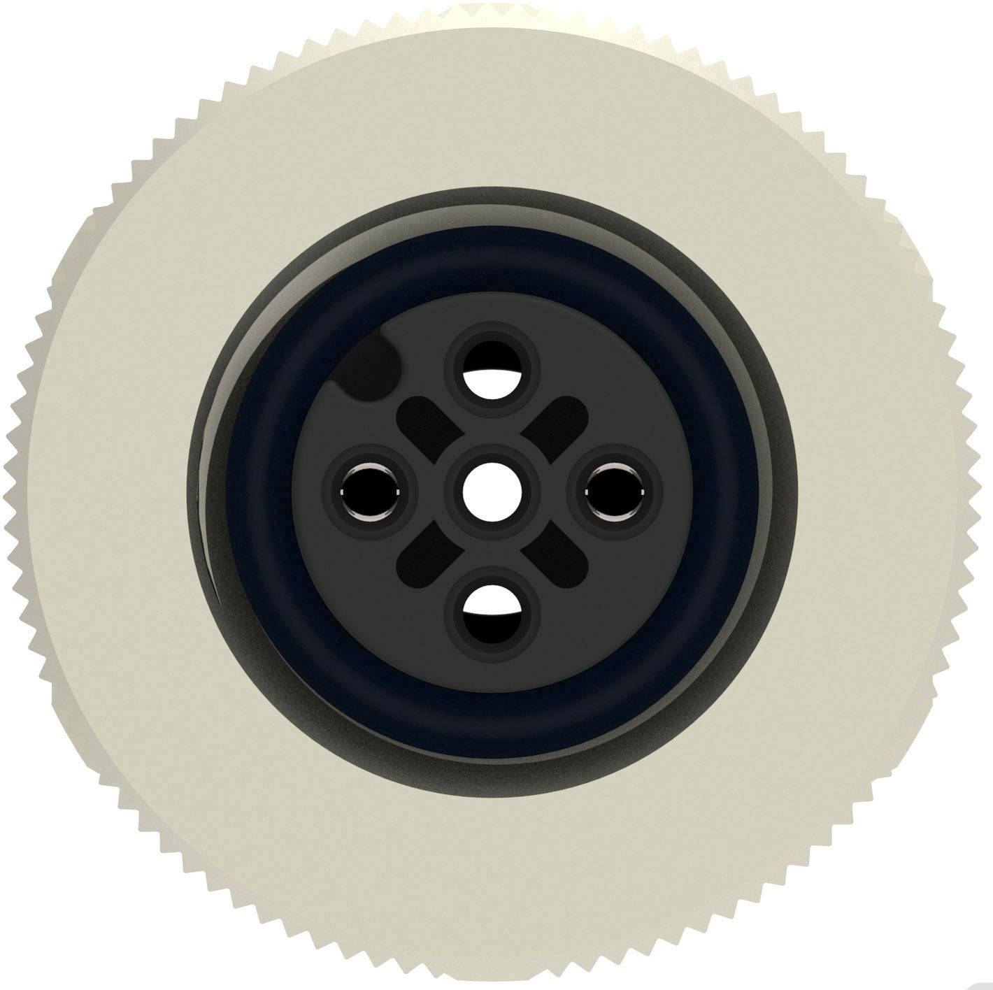 TE Connectivity T4110012021-000 Sensor-/Aktor-Steckverbinder, unkonfektioniert M12 Buchse, gerade Polzahl Sensoren: 2 1St.