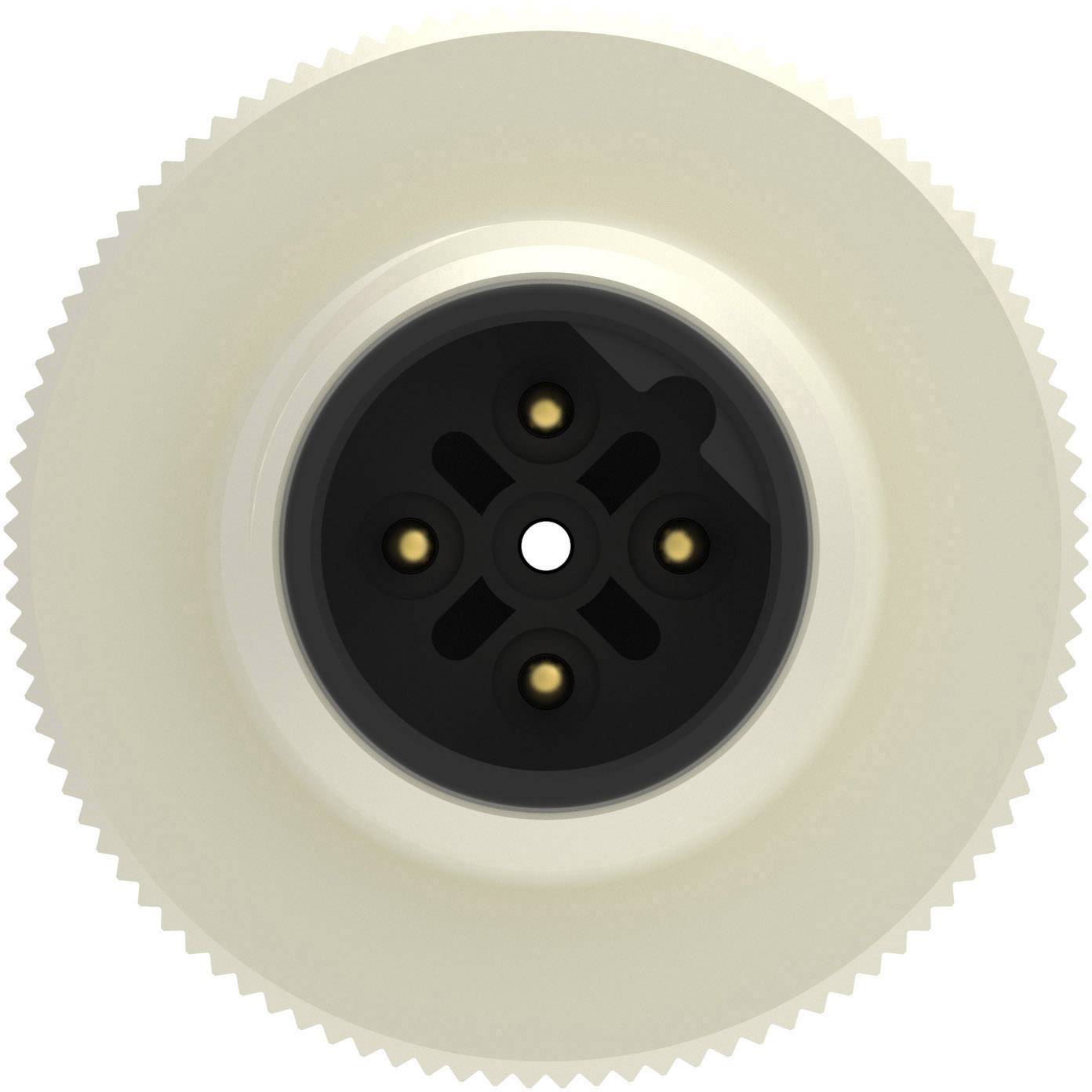 TE Connectivity T4111402041-000 Sensor-/Aktor-Steckverbinder, unkonfektioniert M12 Stecker, gerade Polzahl Sensoren: 4 1St.