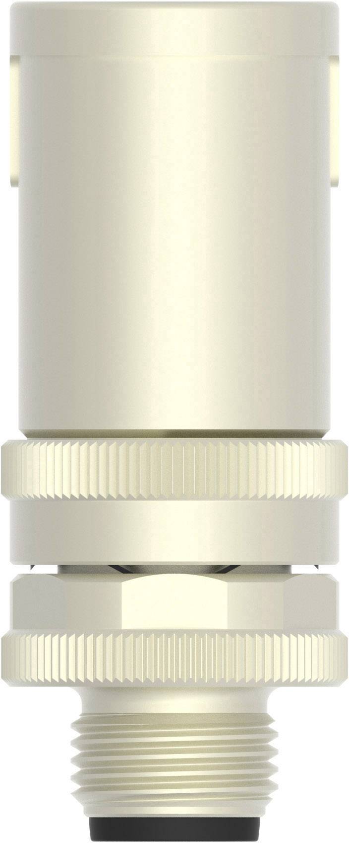 TE Connectivity T4113011041-000 Sensor-/Aktor-Steckverbinder, unkonfektioniert M12 Stecker, gewinkelt Polzahl Sensoren: 4 1St.