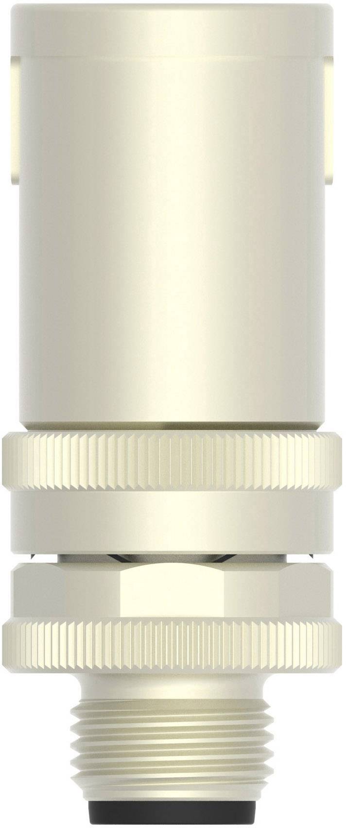 TE Connectivity T4113012031-000 Sensor-/Aktor-Steckverbinder, unkonfektioniert M12 Stecker, gewinkelt Polzahl Sensoren: 3 1St.