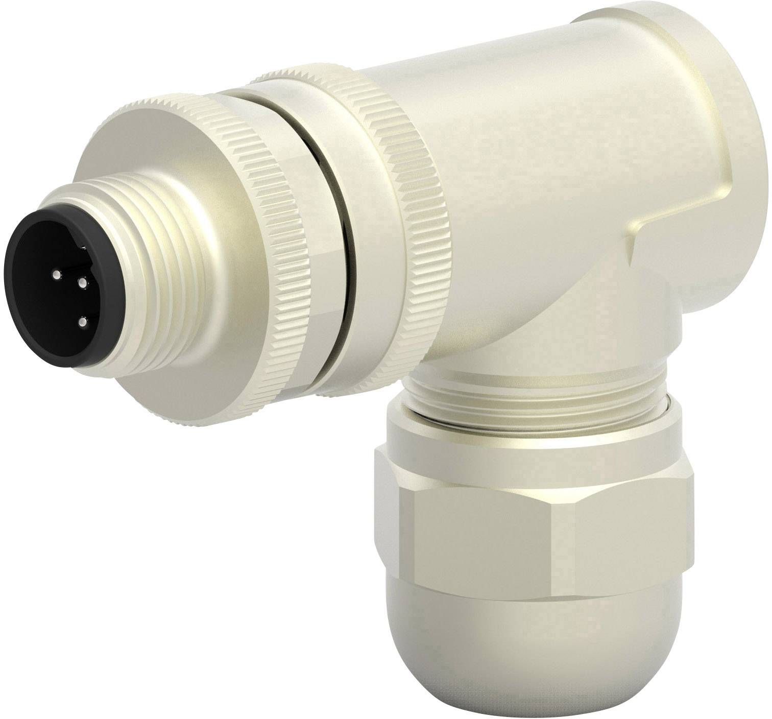 TE Connectivity T4113411051-000 Sensor-/Aktor-Steckverbinder, unkonfektioniert M12 Stecker, gewinkelt Polzahl Sensoren: 5 1St.