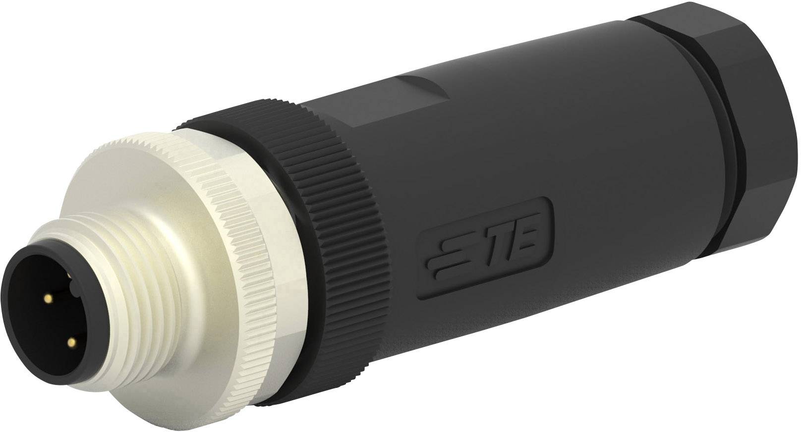 TE Connectivity T4111002041-000 Sensor-/Aktor-Steckverbinder, unkonfektioniert M12 Stecker, gerade Polzahl Sensoren: 4 1St.