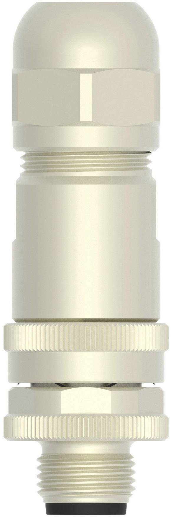 TE Connectivity T4111011031-000 Sensor-/Aktor-Steckverbinder, unkonfektioniert M12 Stecker, gerade Polzahl: 3 1St.