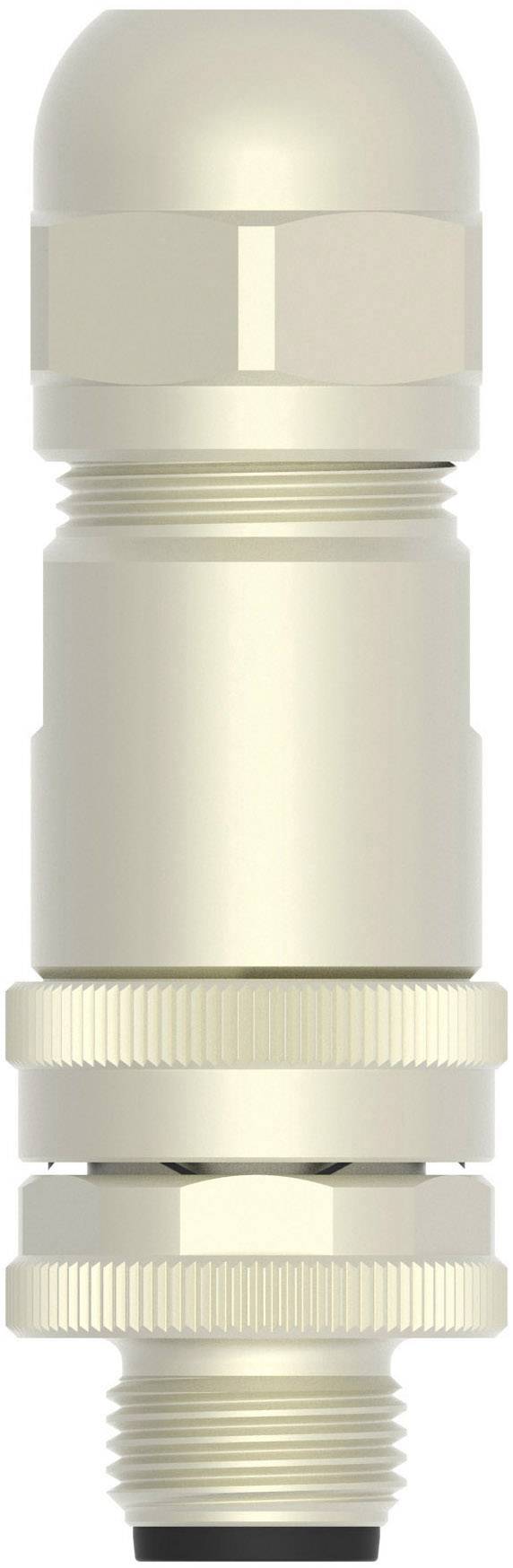 TE Connectivity T4111011051-000 Sensor-/Aktor-Steckverbinder, unkonfektioniert M12 Stecker, gerade Polzahl Sensoren: 5 1St.