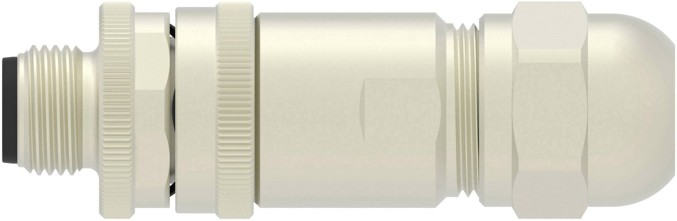 TE Connectivity T4111011051-000 Sensor-/Aktor-Steckverbinder, unkonfektioniert M12 Stecker, gerade Polzahl Sensoren: 5 1St.