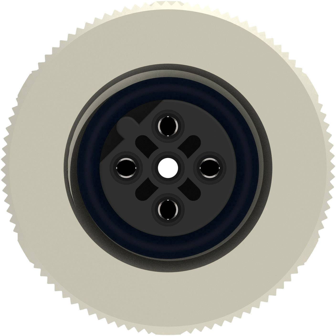 TE Connectivity T4110411041-000 Sensor-/Aktor-Steckverbinder, unkonfektioniert M12 Buchse, gerade Polzahl Sensoren: 4 1St.
